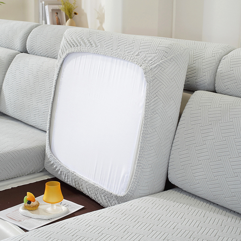 Szófavédő huzat – poliészter, vastagított elasztikus anyag, csúszásmentes, négy évszakos univerzális, teljes lefedettség