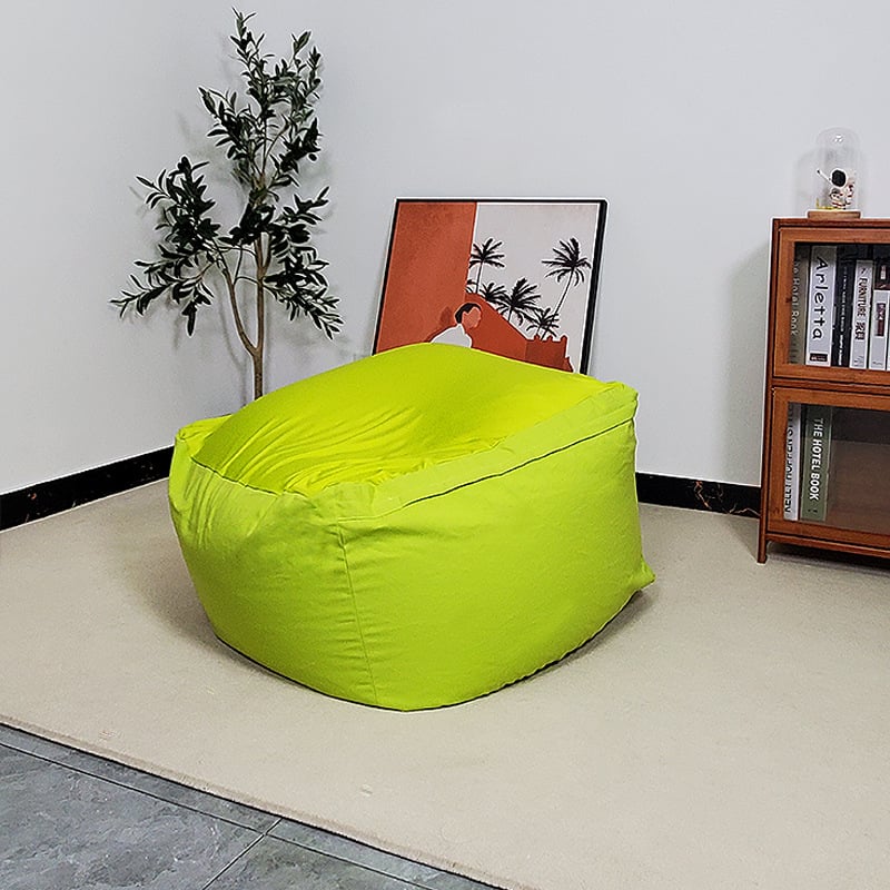 Navlaka za kauč tatami stila za jednosed, pamuk i lan, sa zatvaračem cijelog duljine, odvojiva periva vanjska navlaka, zamjenski navlaka za Muji/Xiaomi kauč tijelo