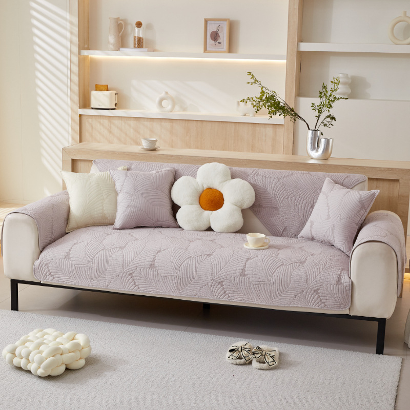 Jastuk za kauč – 100% pamuk, jednofarban, doily oblik, kompatibilan s modularnim kaučem, minimalistički stil