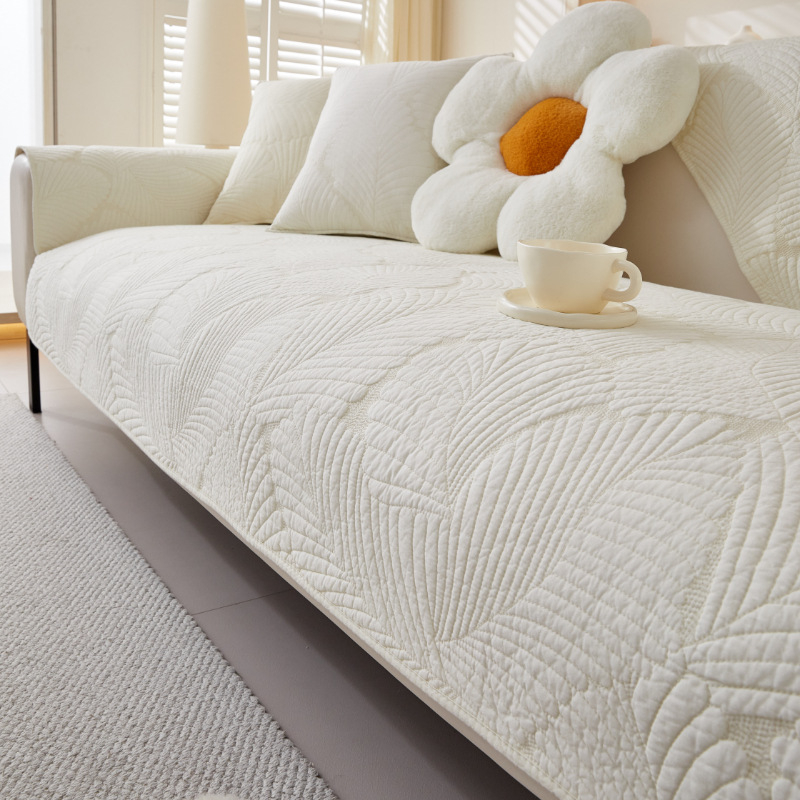 Jastuk za kauč – 100% pamuk, jednofarban, doily oblik, kompatibilan s modularnim kaučem, minimalistički stil