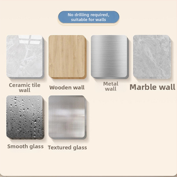 Falra szerelhető polc space alumíniumból, négyszögletes, 1 réteg, sütőfesték felület, fúrás nélküli szerelés