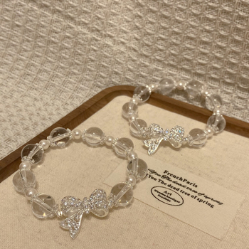 Narukvica - kristal, jednostavan stil, ženski dizajn, proljeće 2025