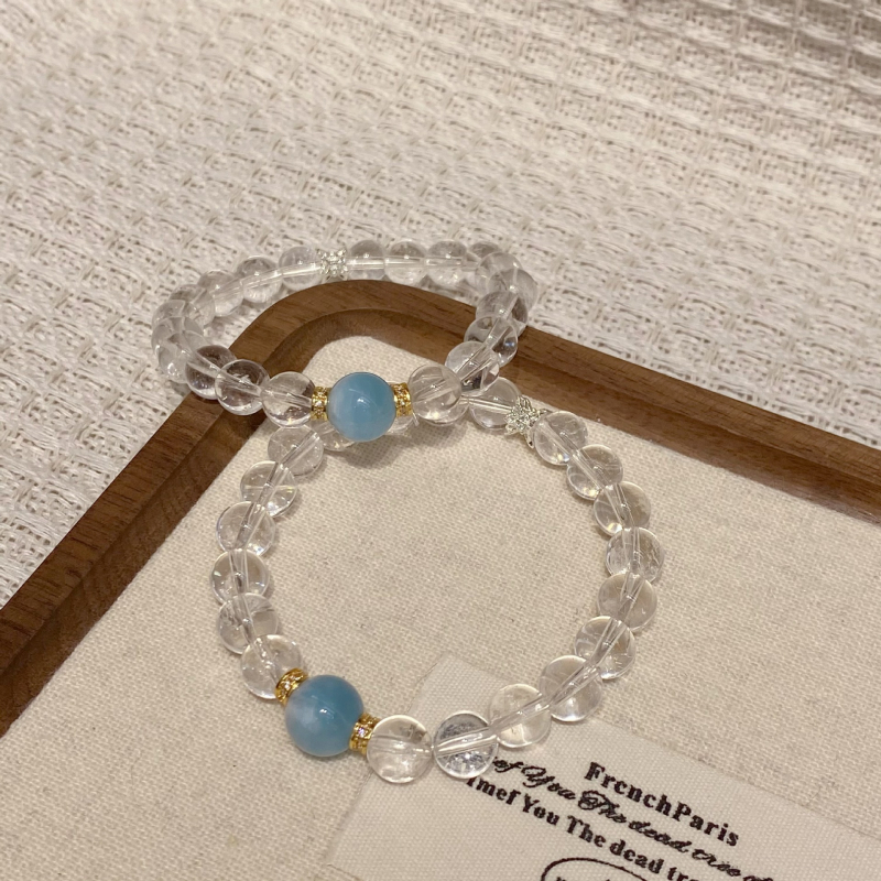 Narukvica - kristal, jednostavan stil, ženski dizajn, proljeće 2025