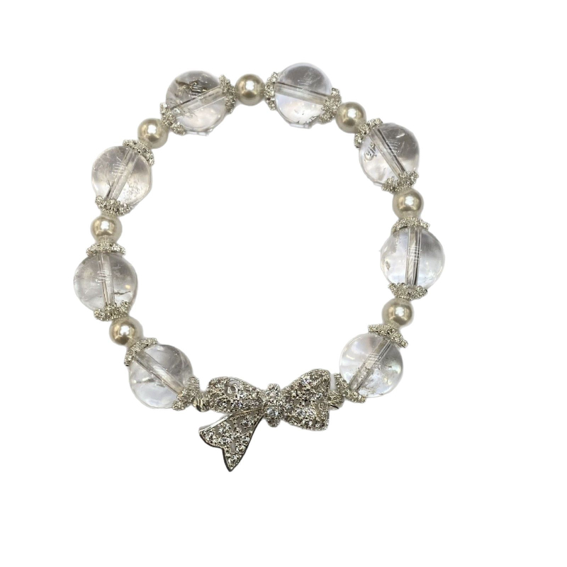 Narukvica - kristal, jednostavan stil, ženski dizajn, proljeće 2025