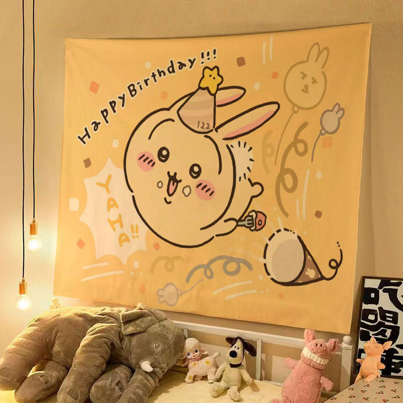 Гобелен за фона на таблата на леглото, плюш материя, памук 80–90%, правоъгълна форма, китайски стил, нетъкана тъкан