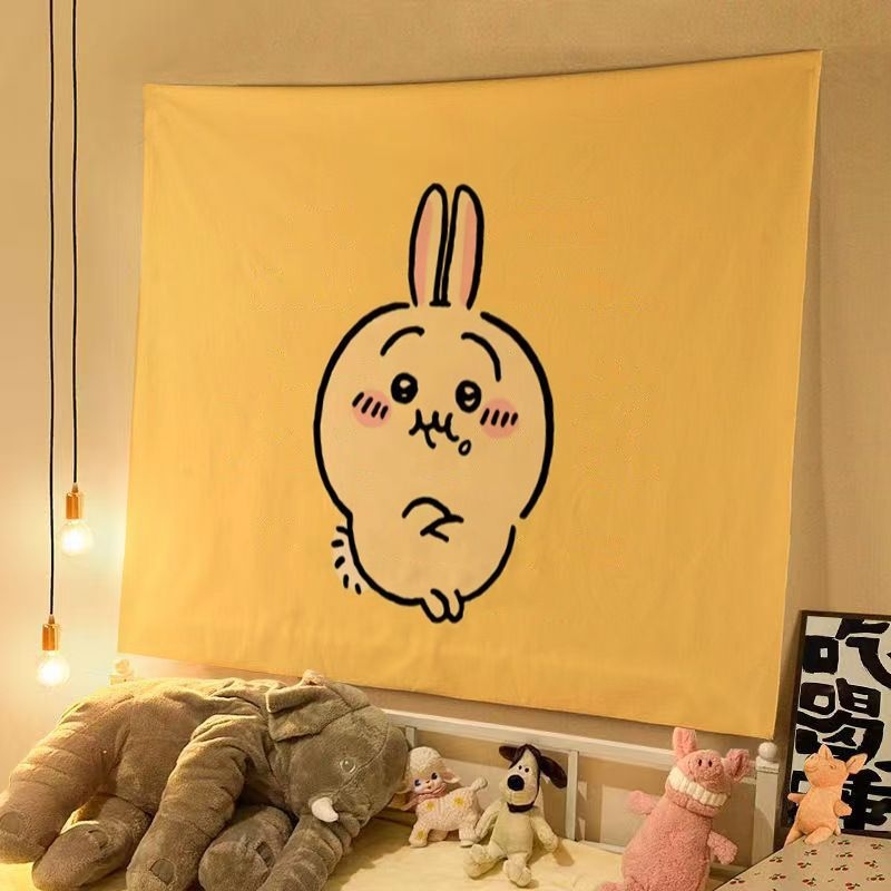 Гобелен за фона на таблата на леглото, плюш материя, памук 80–90%, правоъгълна форма, китайски стил, нетъкана тъкан