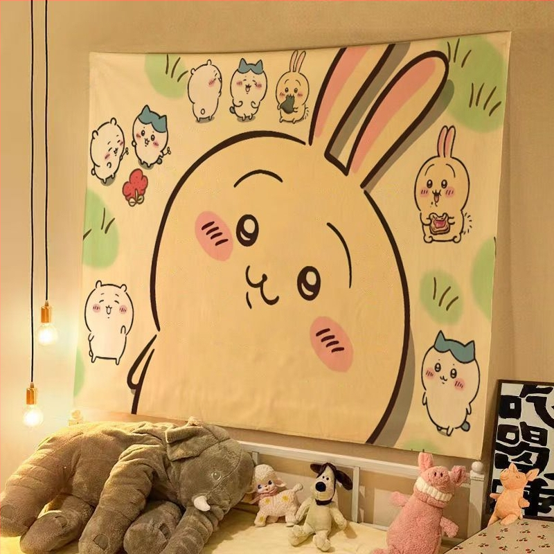 Гобелен за фона на таблата на леглото, плюш материя, памук 80–90%, правоъгълна форма, китайски стил, нетъкана тъкан