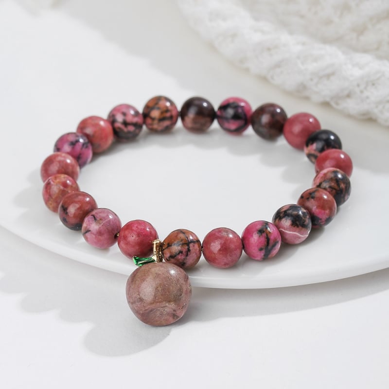 Narukvica s kristalom kvarca, nehrđajući čelik, Spaceflight marka, boemski stil, ljeto 2025 izdanje