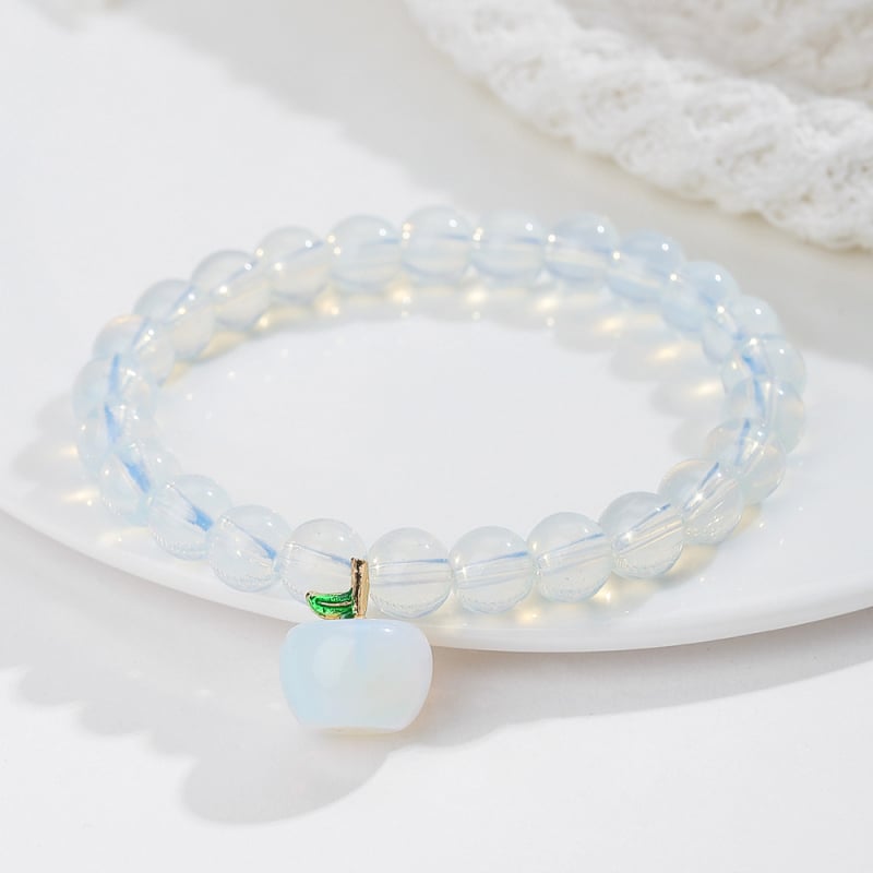 Narukvica s kristalom kvarca, nehrđajući čelik, Spaceflight marka, boemski stil, ljeto 2025 izdanje