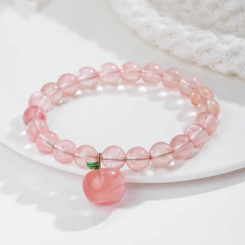 Narukvica s kristalom kvarca, nehrđajući čelik, Spaceflight marka, boemski stil, ljeto 2025 izdanje