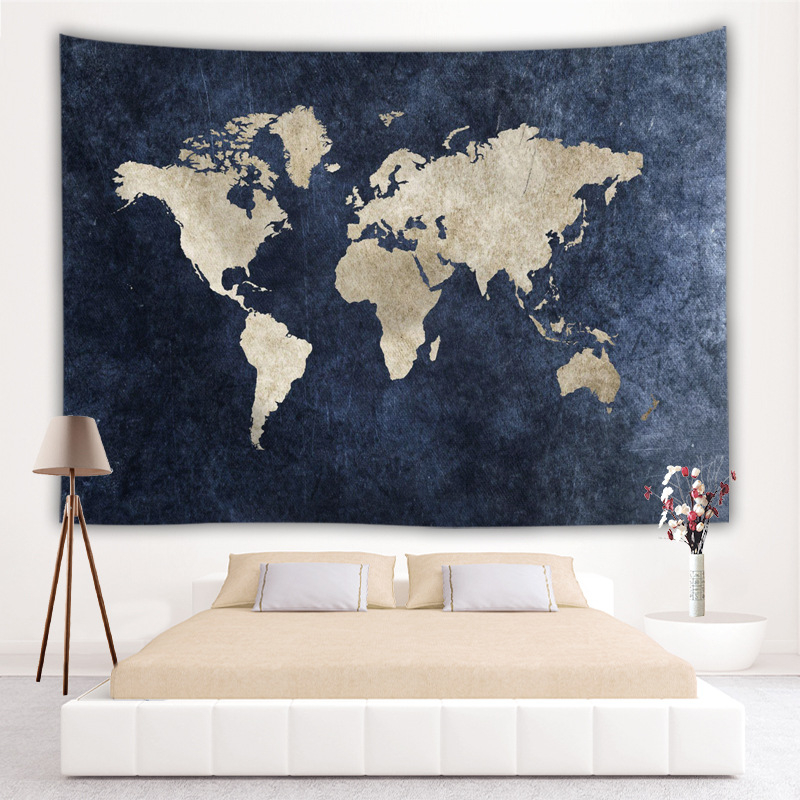 Гоблен за стена - полиестерно влакно; ръчна тъкан; геометрично абстрактен мотив; съвременен минималистичен стил; квадратна форма