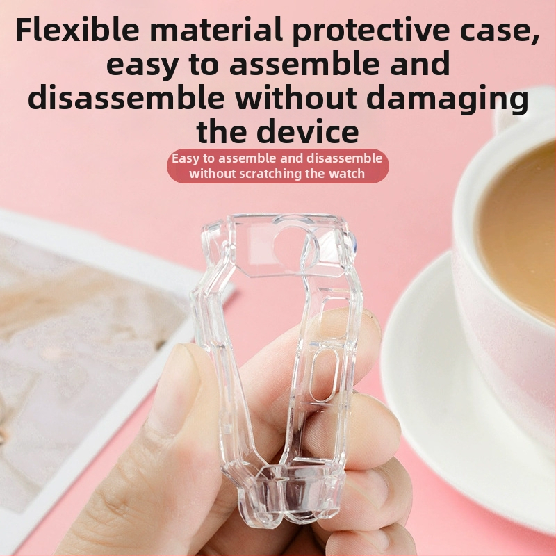 Trükitud TPU kaitseümbris Little Genius nutikellale, mudelid Q2A/Z9/Z8a, D2A/D3/Z6s/Z6pro