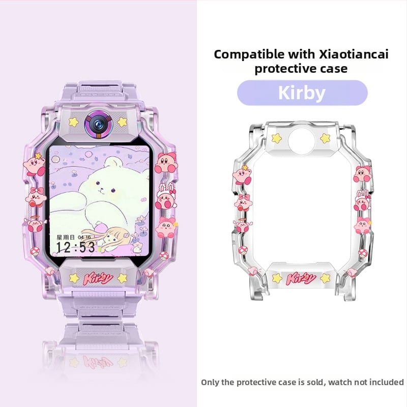 Spausdintas TPU apsauginis dėklas Little Genius išmaniojo laikrodžio modeliams Q2A/Z9/Z8a, D2A/D3/Z6s/Z6pro