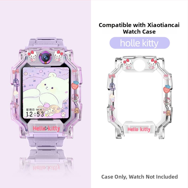 Spausdintas TPU apsauginis dėklas Little Genius išmaniojo laikrodžio modeliams Q2A/Z9/Z8a, D2A/D3/Z6s/Z6pro