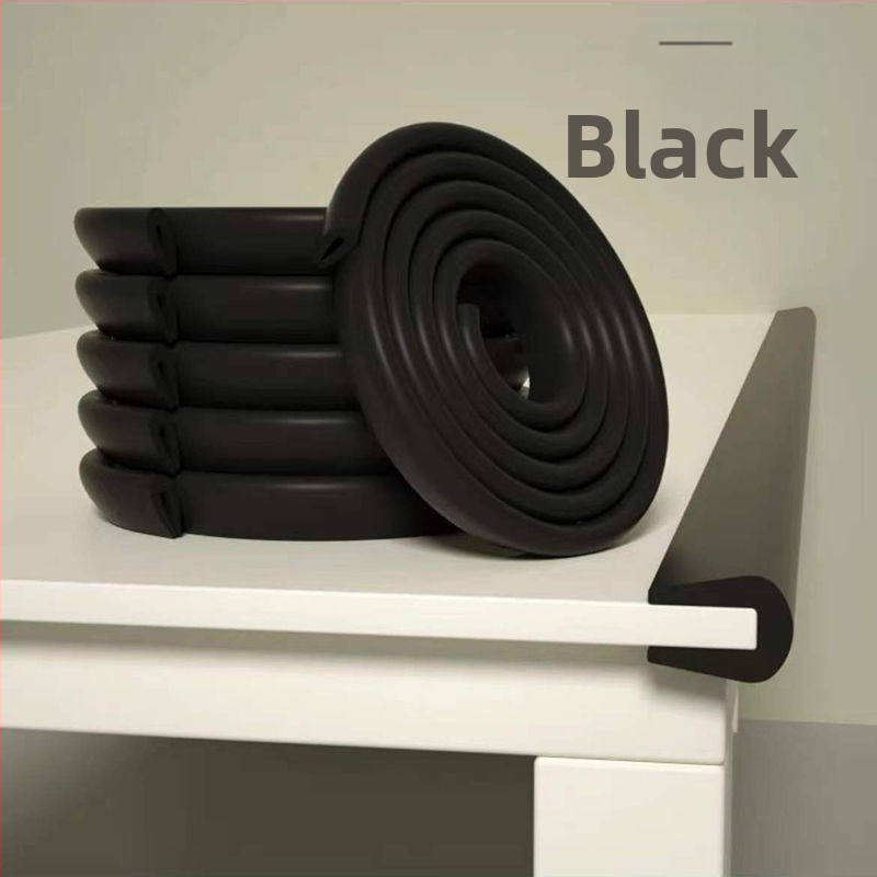 U-veida aizsargjosla galda malām no putām, pašlīmējoša, aizsardzībai pret stikla malām