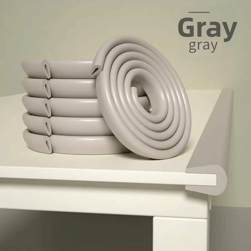 U-veida aizsargjosla galda malām no putām, pašlīmējoša, aizsardzībai pret stikla malām