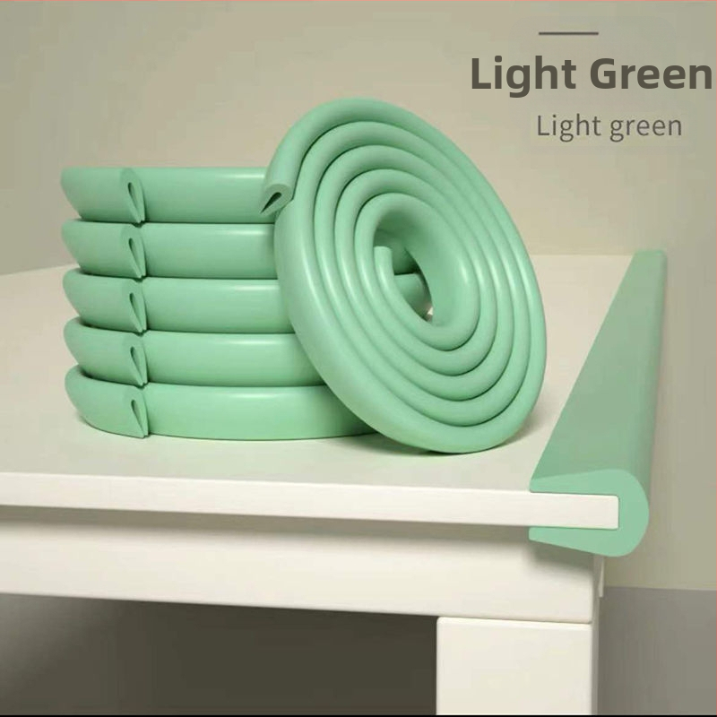 U-veida aizsargjosla galda malām no putām, pašlīmējoša, aizsardzībai pret stikla malām