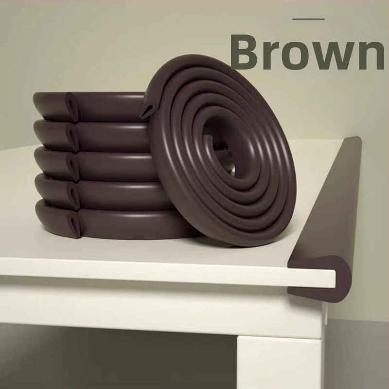 U-veida aizsargjosla galda malām no putām, pašlīmējoša, aizsardzībai pret stikla malām