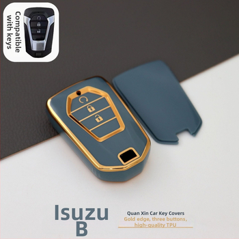 Isuzu D-MAX ja MU-X võtmeümbris, TPU kaitsekate nutikale kaugjuhtimisele, kõrgkvaliteediline disain