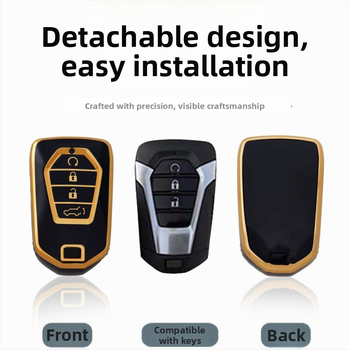 Isuzu D-MAX ja MU-X võtmeümbris, TPU kaitsekate nutikale kaugjuhtimisele, kõrgkvaliteediline disain