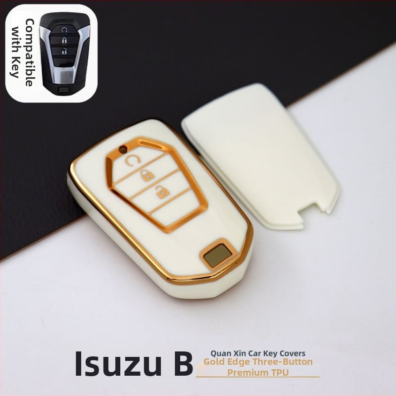 Isuzu D-MAX ja MU-X võtmeümbris, TPU kaitsekate nutikale kaugjuhtimisele, kõrgkvaliteediline disain