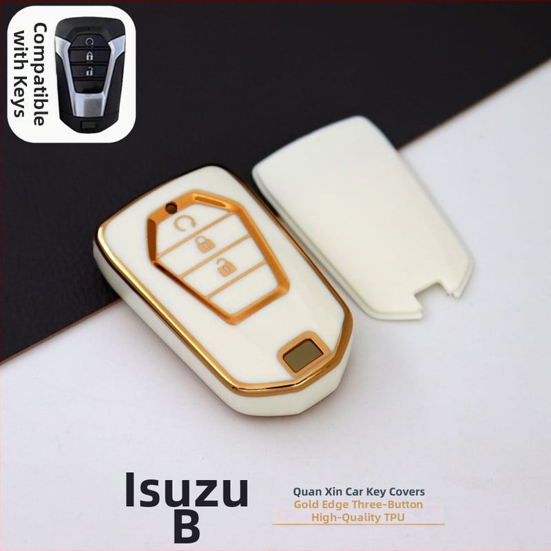 Isuzu D-MAX ja MU-X võtmeümbris, TPU kaitsekate nutikale kaugjuhtimisele, kõrgkvaliteediline disain