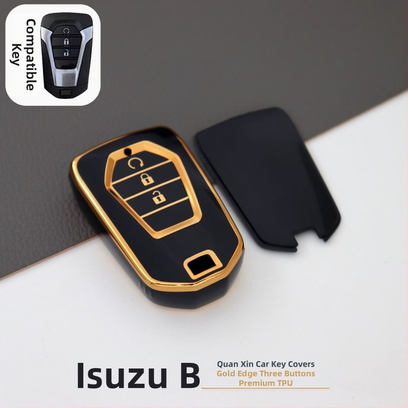 Isuzu D-MAX ja MU-X võtmeümbris, TPU kaitsekate nutikale kaugjuhtimisele, kõrgkvaliteediline disain