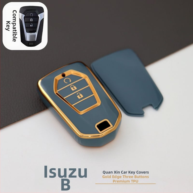 Isuzu D-MAX ja MU-X võtmeümbris, TPU kaitsekate nutikale kaugjuhtimisele, kõrgkvaliteediline disain