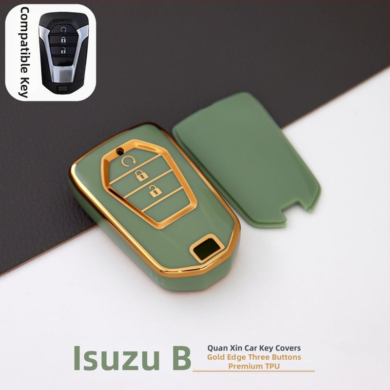 Isuzu D-MAX ja MU-X võtmeümbris, TPU kaitsekate nutikale kaugjuhtimisele, kõrgkvaliteediline disain