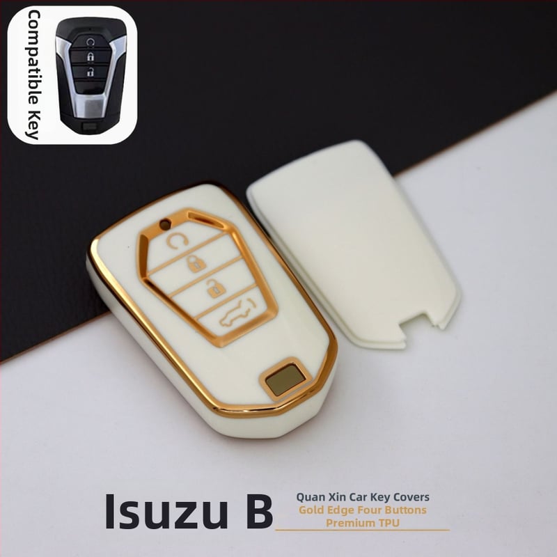 Isuzu D-MAX ja MU-X võtmeümbris, TPU kaitsekate nutikale kaugjuhtimisele, kõrgkvaliteediline disain