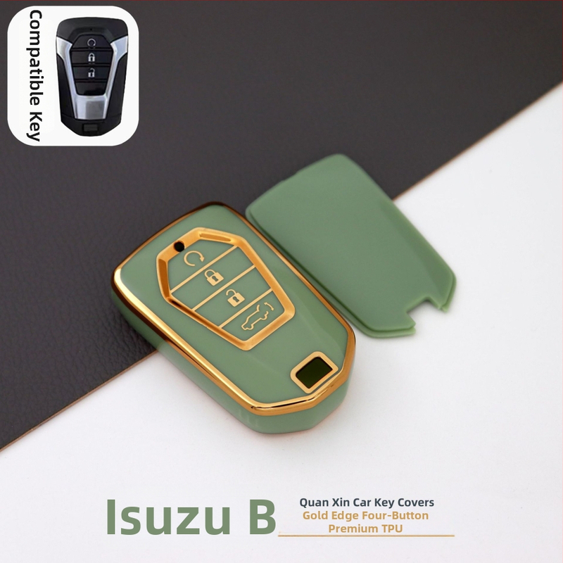 Isuzu D-MAX ja MU-X võtmeümbris, TPU kaitsekate nutikale kaugjuhtimisele, kõrgkvaliteediline disain