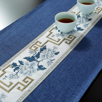 Laudlipp puuvillast ja linast; uus Hiina stiil; Hiina stiili seeria muster; Bränd: Sincerity.