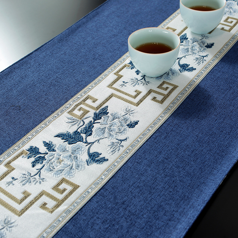 Laudlipp puuvillast ja linast; uus Hiina stiil; Hiina stiili seeria muster; Bränd: Sincerity.