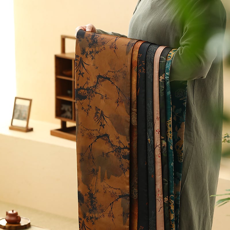 Laualipp Xiangyun lõngast, puuvillast ja linast kangas, Uus Hiina stiil, kohandatav töötlemine