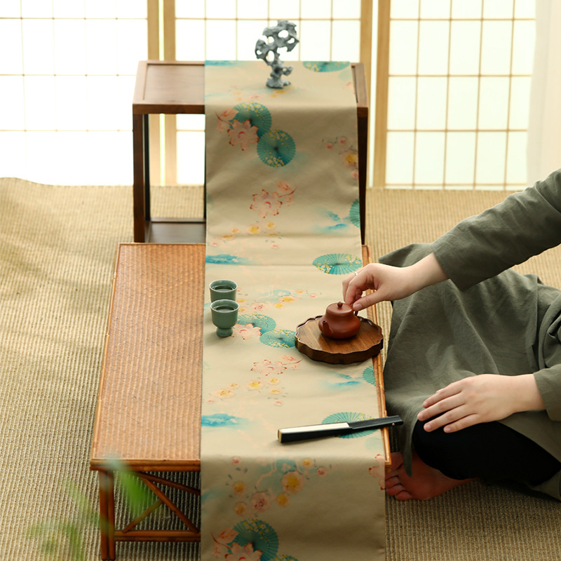 Laualipp Xiangyun lõngast, puuvillast ja linast kangas, Uus Hiina stiil, kohandatav töötlemine