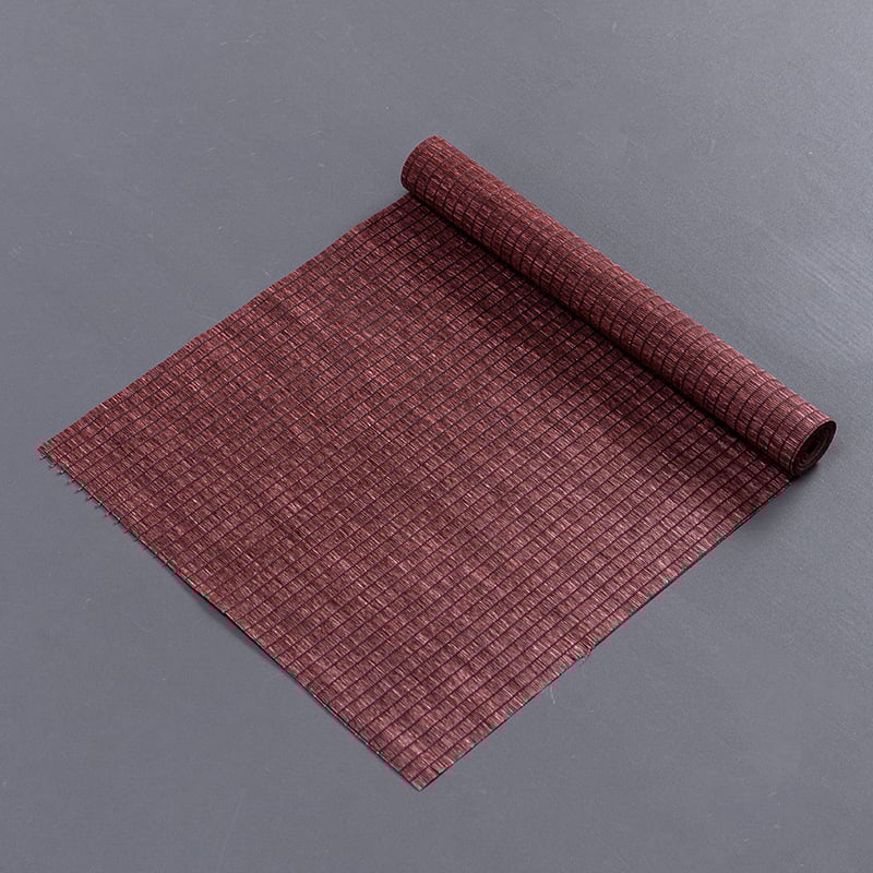 Teeta laua runner viskooskiududest — moods minimalistlik stiil; kanga koostis: 85% peamine koostis, 10% sekundaarne, 5% alamkomponent; kohandamine saadaval