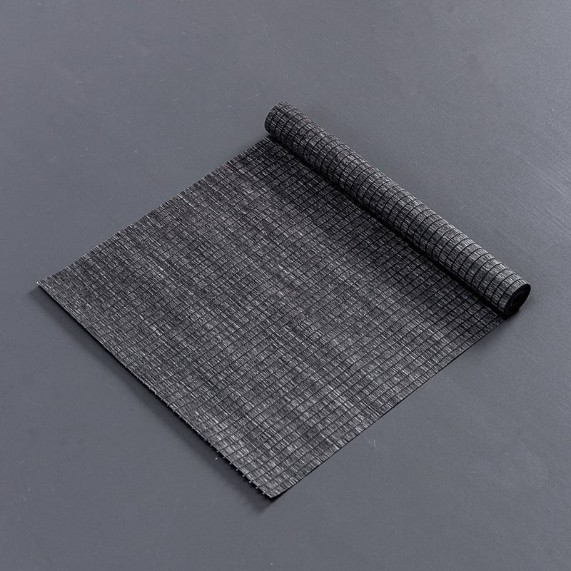 Teeta laua runner viskooskiududest — moods minimalistlik stiil; kanga koostis: 85% peamine koostis, 10% sekundaarne, 5% alamkomponent; kohandamine saadaval