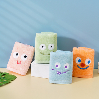 Dječji ručnik za ruke s cartoon motivom, 100% pamuk, težina ispod 50 g, izšiven, ravno tkanje, prilagodljivo