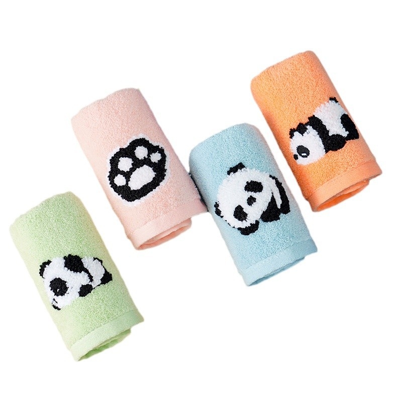 Dječji ručnik za ruke s cartoon motivom, 100% pamuk, težina ispod 50 g, izšiven, ravno tkanje, prilagodljivo