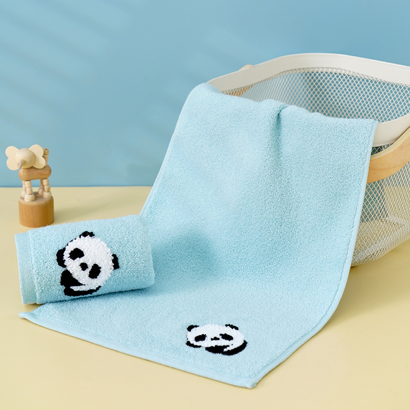 Dječji ručnik za ruke s cartoon motivom, 100% pamuk, težina ispod 50 g, izšiven, ravno tkanje, prilagodljivo