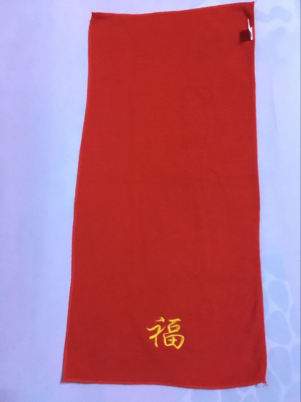 Poklon ručnik s natpisima sreće, superfine vlakno, 200 g+ težine, vlakno za opću upotrebu