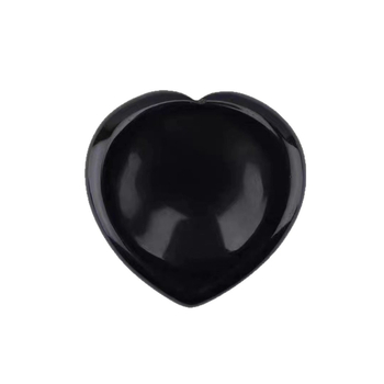 Plaukstas akmens – sirds formas masāžas akmens no rozā kvarca, Nafus, kartona iepakojums