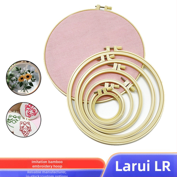 Keresztszemes hímzőkeret készlet, állítható műanyag keret, PP anyag, modern minimalista stílus