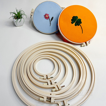 Keresztszemes hímzőkeret készlet, állítható műanyag keret, PP anyag, modern minimalista stílus