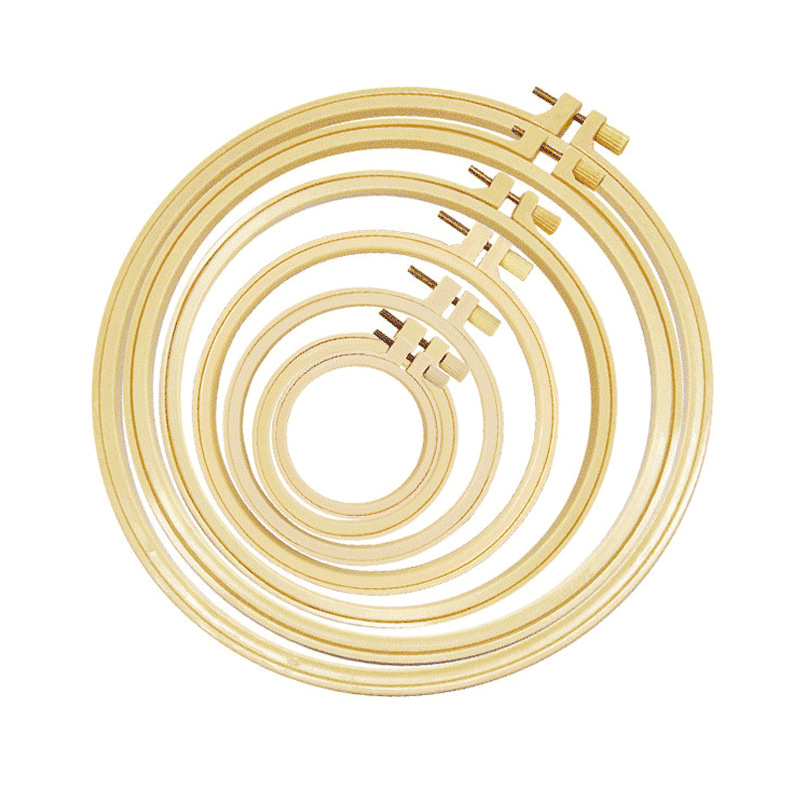 Keresztszemes hímzőkeret készlet, állítható műanyag keret, PP anyag, modern minimalista stílus