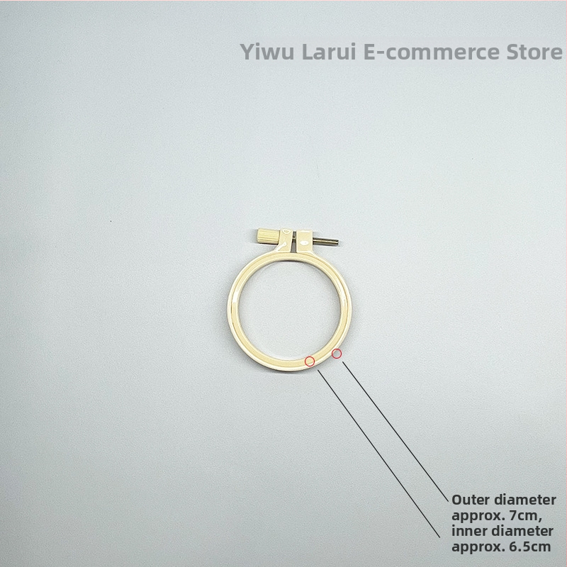 Keresztszemes hímzőkeret készlet, állítható műanyag keret, PP anyag, modern minimalista stílus