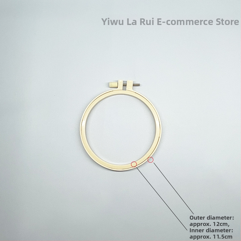 Keresztszemes hímzőkeret készlet, állítható műanyag keret, PP anyag, modern minimalista stílus