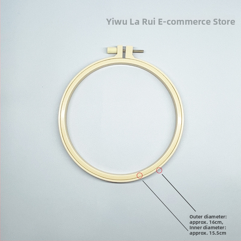 Keresztszemes hímzőkeret készlet, állítható műanyag keret, PP anyag, modern minimalista stílus