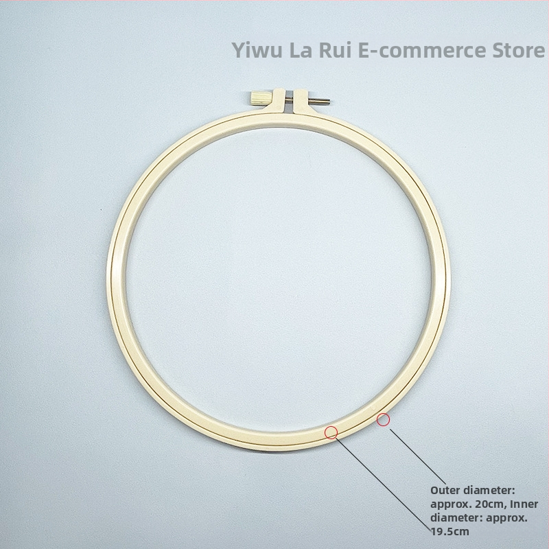 Keresztszemes hímzőkeret készlet, állítható műanyag keret, PP anyag, modern minimalista stílus