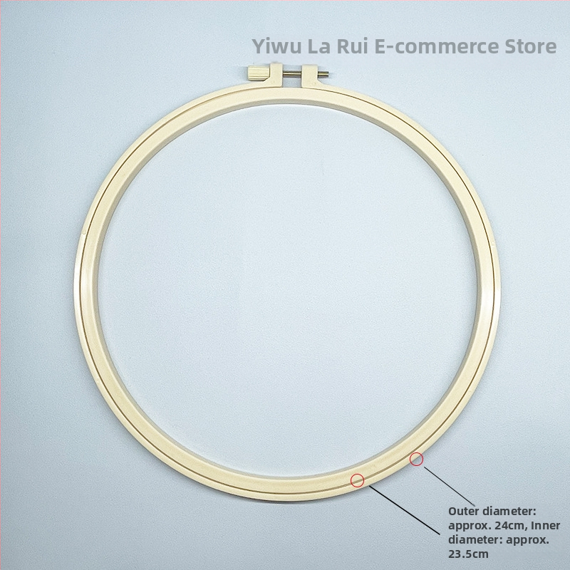 Keresztszemes hímzőkeret készlet, állítható műanyag keret, PP anyag, modern minimalista stílus